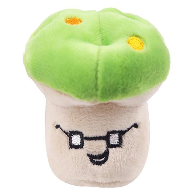Pet Toys Funny Cartoon Cute Fruit Bite Resistant Plush Squeaky Toy Pet Chew Toy For Cats Pet Interactive Supplies Pet Partner