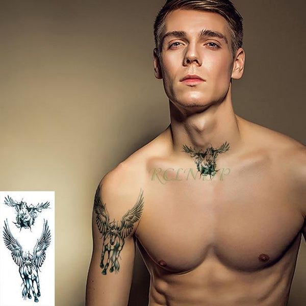 Waterproof Temporary Tattoo Sticker Rose Flower Fake Tatto Personality Flash Tatoo Hand Arm Foot Back Tato for Girl Women Men
