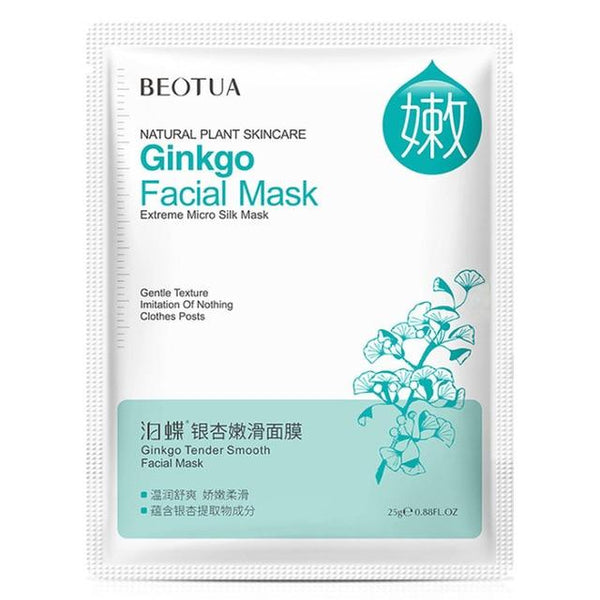 BIOAQUA 1PC Cartoon Animal Moisturizing Face Facial Mask Fresh Anti-Acne Plant Extract Oil Control Hydrating Sheet Face Mask