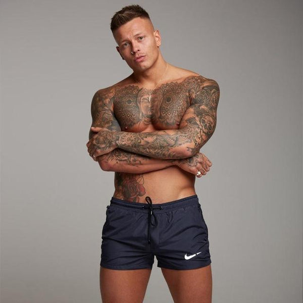 2019 Summer Swimwear Men Swimsuit Swimming Trunks Boxer Short Sexy Mens Swim Briefs Beach Shorts Surf Board Swim Trunks homme