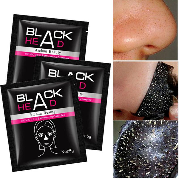 Blackhead Mask Face Care Black Mask Nose Blackhead Remover Peeling Mask Pore Strip Cleanser Black Head Mask Purifying Charcoal