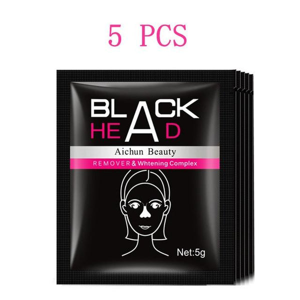 Blackhead Mask Face Care Black Mask Nose Blackhead Remover Peeling Mask Pore Strip Cleanser Black Head Mask Purifying Charcoal