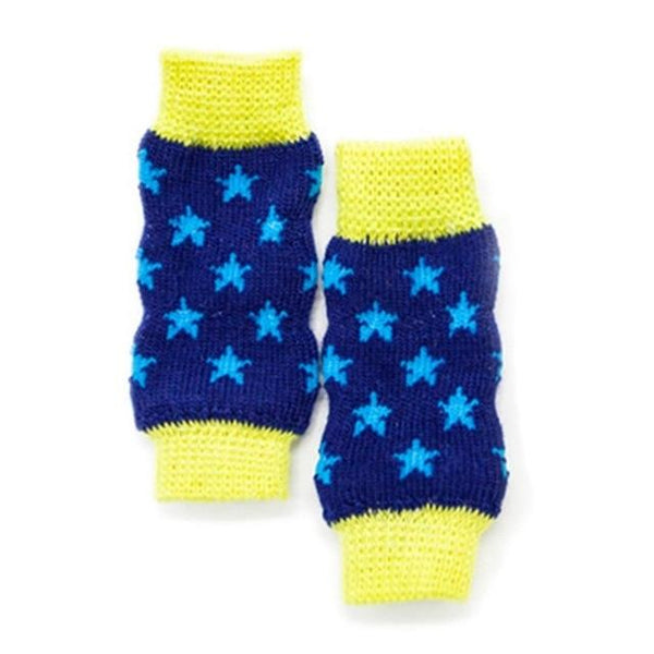 Cute Cotton Puppy Dogs Pet Knits Socks Anti Slip Skid Bottom Open-ended Leg Warmers Pet's Care Products