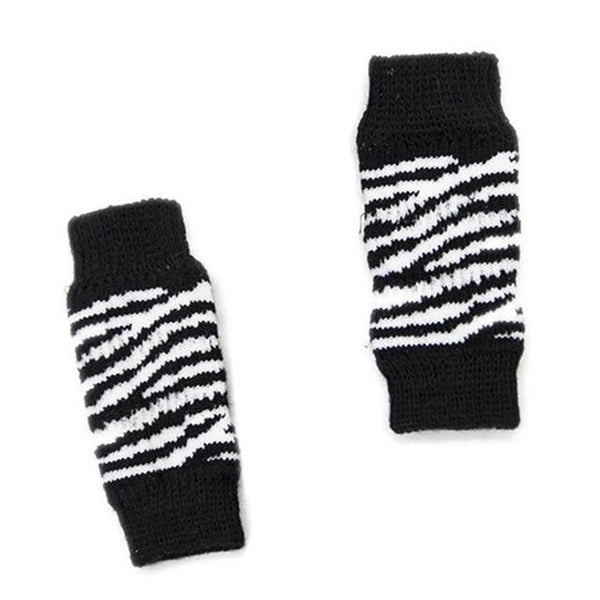 Cute Cotton Puppy Dogs Pet Knits Socks Anti Slip Skid Bottom Open-ended Leg Warmers Pet's Care Products