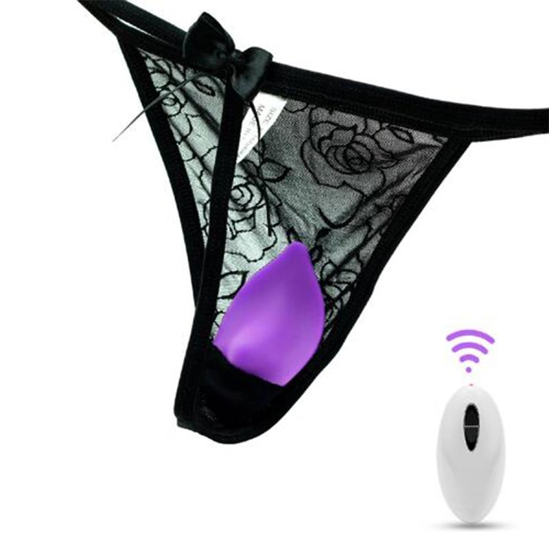 Wireless Vibrator Erotic Toys for Woman Outdoor Vagina Balls Wearable Vibrator Egg C String Panties Sex Machine for Women