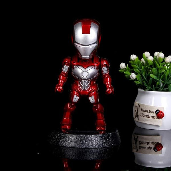 Car Ornament Cute Hot Solar Powered Dancing Figures Marvel Batman Treeman Swinging Bobble Dancer Solar Toys Car Decor Gift