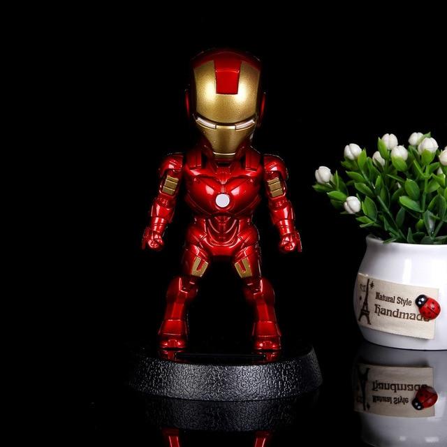 Car Ornament Cute Hot Solar Powered Dancing Figures Marvel Batman Treeman Swinging Bobble Dancer Solar Toys Car Decor Gift
