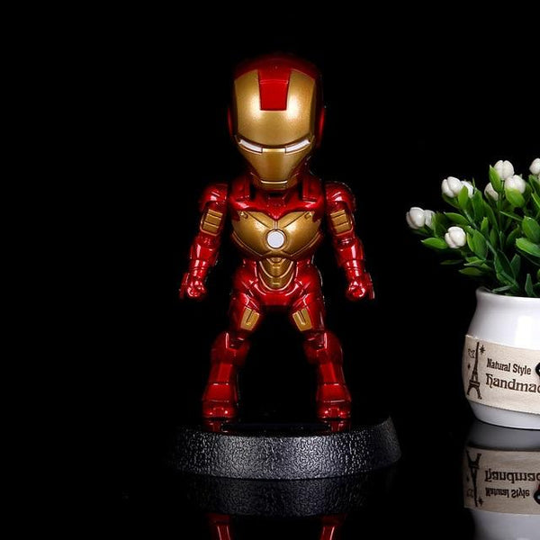 Car Ornament Cute Hot Solar Powered Dancing Figures Marvel Batman Treeman Swinging Bobble Dancer Solar Toys Car Decor Gift