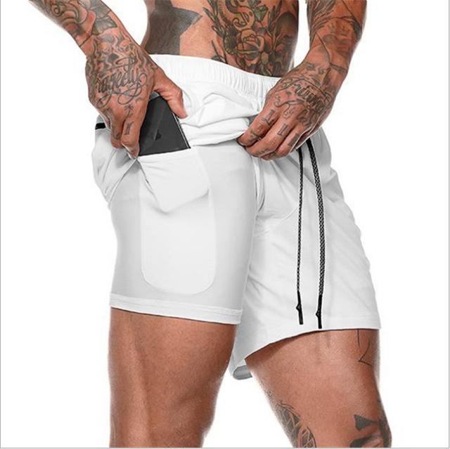 Man Quick Dry Beach Trunks Casual Lining Swimming Shorts Beachwear Solid Pocket Swimsuit Elastic Band XXL Swimwear Trunks Male