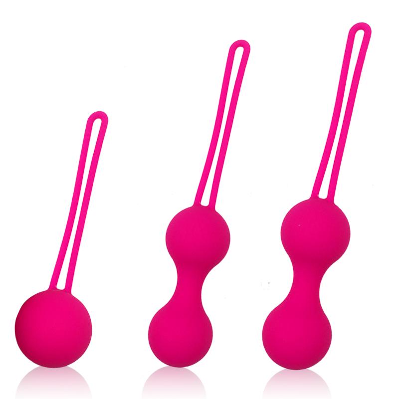 Safe Silicone Smart Ball Kegel Ball Ben Wa Ball Vagina Tighten Exercise Machine Vaginal Geisha Ball Sex Toys for Women