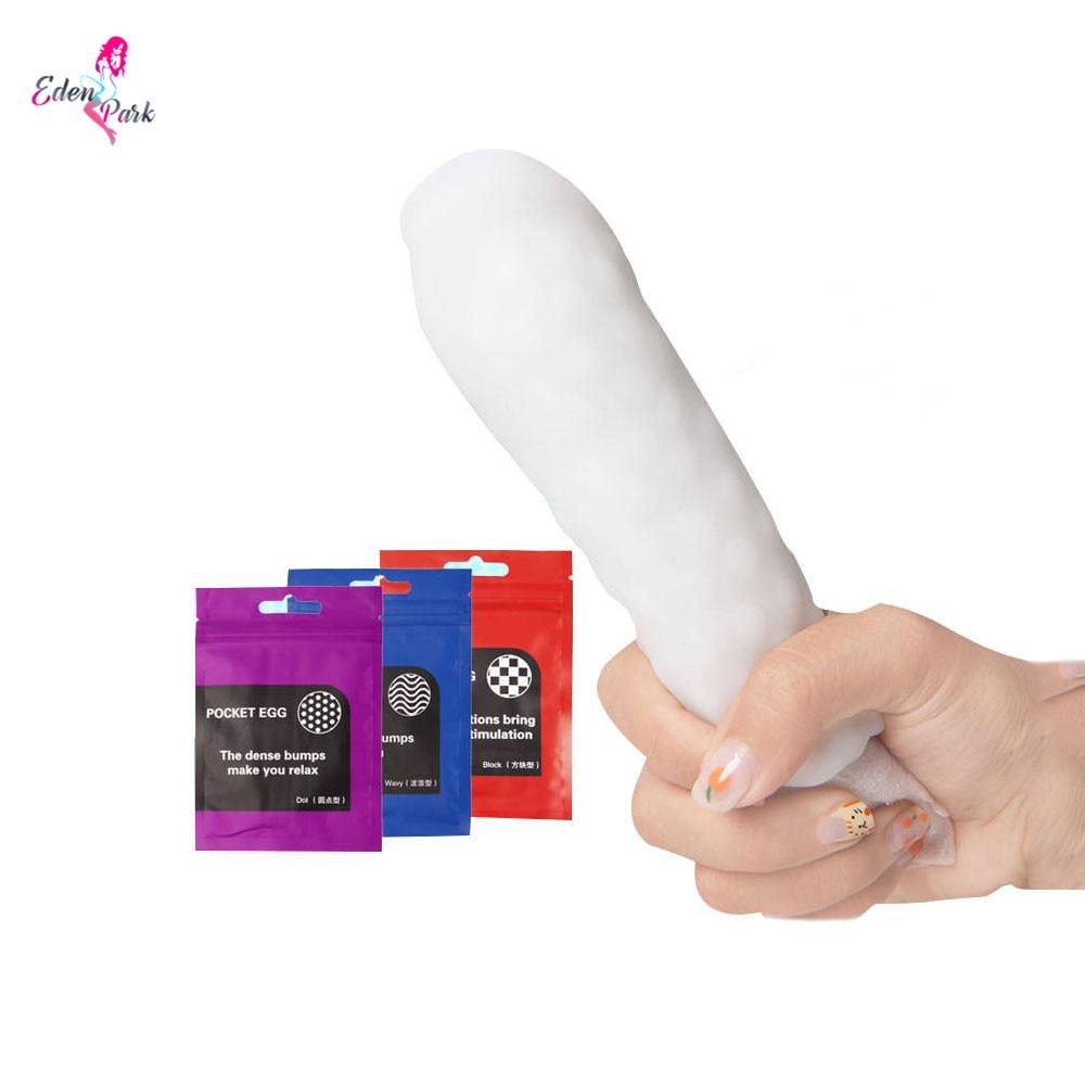 Portable Pocket pussy Eggs Male Masturbator Realistic Vagina Real Pussy Vaginal Adult Toys Penis Trainer Sex Toys For Men
