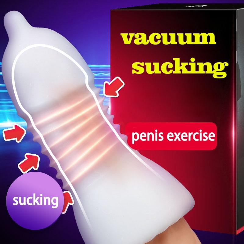 Vacuum Sucking male masturbator penis training masturbation cup realistic pocket pussy sex toys for men artificial pussy