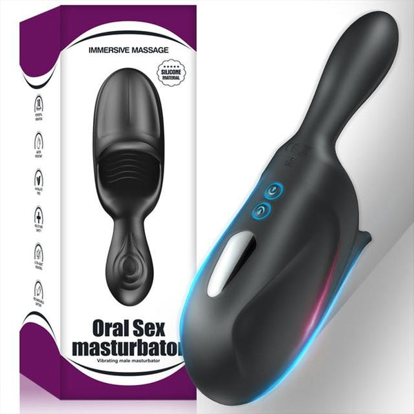 Sex Vibrator For Male Masturbators Glan Penis Dildo Testicles Vibrating Massager Delay Lasting Trainer Adult Sex Toys for Men