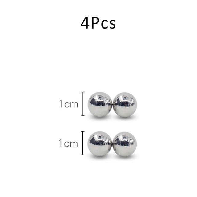 1/2/3 Pair Ultra Powerful Magnetic Orbs Strong Clitoris Stimulator Nipple Clamps BDSM Bondage Sex Toys For Women Erotic Sex Shop