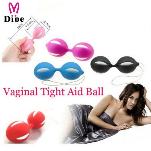 DIBE Female Smart Duotone geisha Ball Weighted Female Kegel Vaginal Tight Exercise vibrator Sex Toys for woman vagina balls