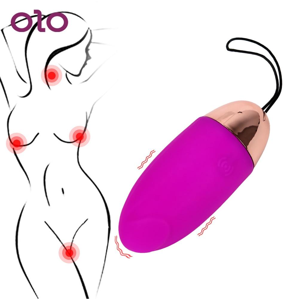 OLO Clitoris Vagina Stimulator Adult Products Sex Toys For Women Waterproof 10 Speed Vibrator Vibrating Egg G-spot Massage