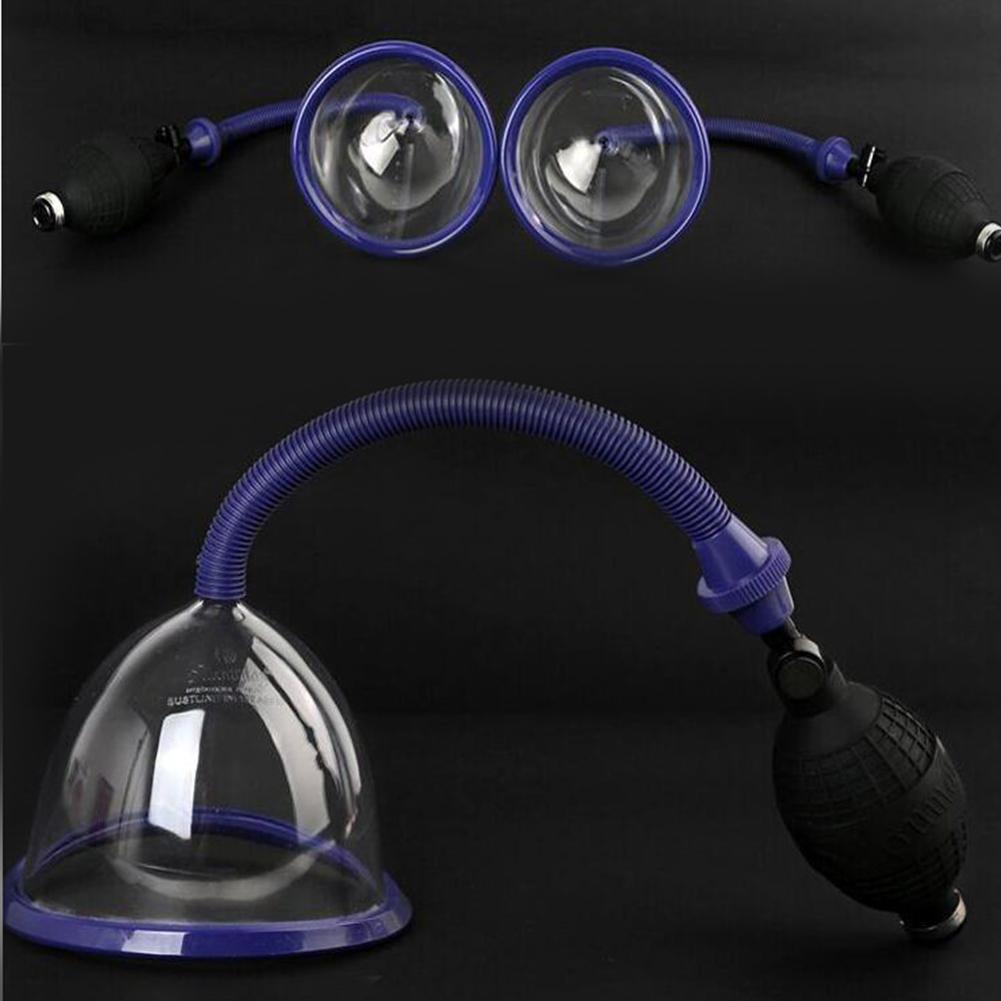 Manual Women Breast Pump Enlarger Enhancer Clit Massager Enlargement  Device