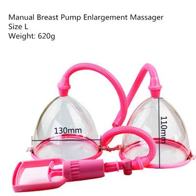 Breast Enlargement Pump Vibrator Massager Electrical Manual Former Cup Vacuum Suction Cup Clitoris Massager Sex Toys for Women