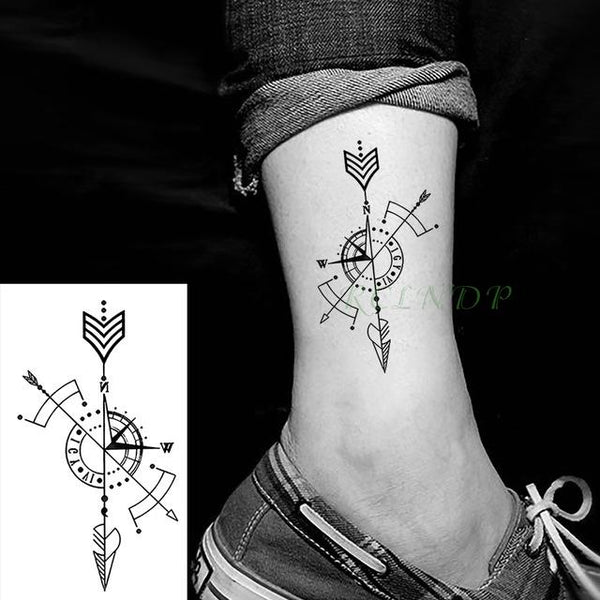 Waterproof Temporary Tattoo Stickers Moon Hill forest star Fake Tatto Flash Tatoo Tatouage Body Art Hand Foot for Girl Women Men