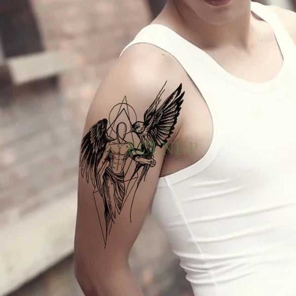 Waterproof Temporary Tattoo Sticker Anchor big size fake tatto flash tatoo tatouage temporaire body art for women girl men