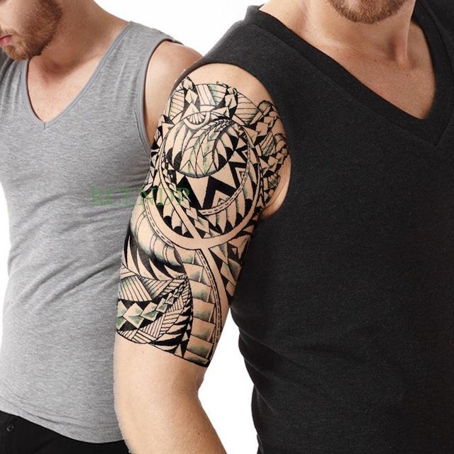 Waterproof Temporary Tattoo Sticker Anchor big size fake tatto flash tatoo tatouage temporaire body art for women girl men