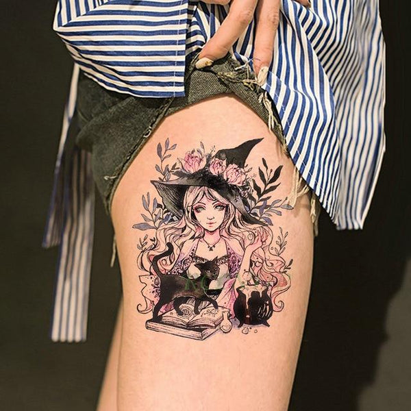 Waterproof Temporary Tattoo Sticker Anchor big size fake tatto flash tatoo tatouage temporaire body art for women girl men