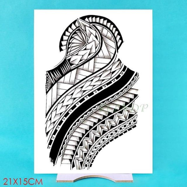 Waterproof Temporary Tattoo Sticker Anchor big size fake tatto flash tatoo tatouage temporaire body art for women girl men