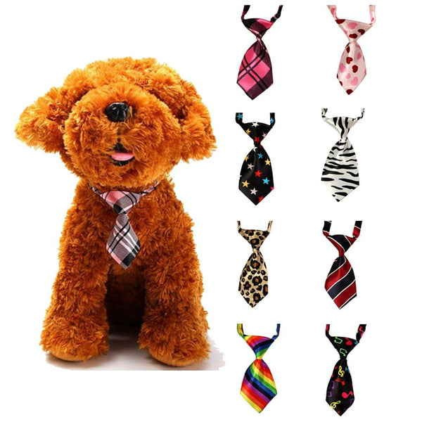 1Pcs Pet Necktie Cute Pet Teddy Adjustable Bow Tie Necktie Collar Lovely Dog Cat Puppy Pets Accessories