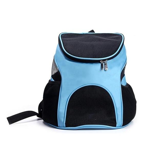 Pet Backpack Cat Dog Bag Dog Accessories Mesh Breathable Chest Pet Out Of The Shoulder Bag  Dog Backpack Pet Shoulder Bag