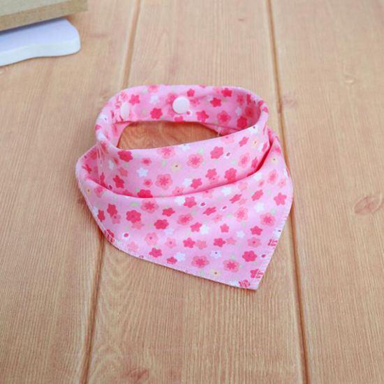 Dog Bandana Large Pet Scarf Cotton Plaid Washable Dog Bib Large Dog Accessories Banana Elk Pink flower Personality Bow Tie