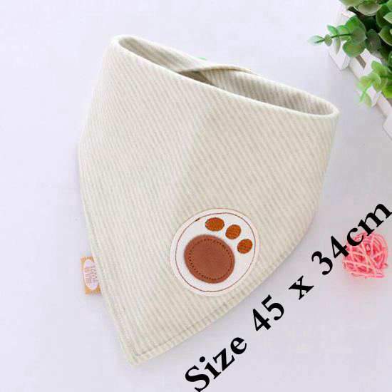 Dog Bandana Large Pet Scarf Cotton Plaid Washable Dog Bib Large Dog Accessories Banana Elk Pink flower Personality Bow Tie