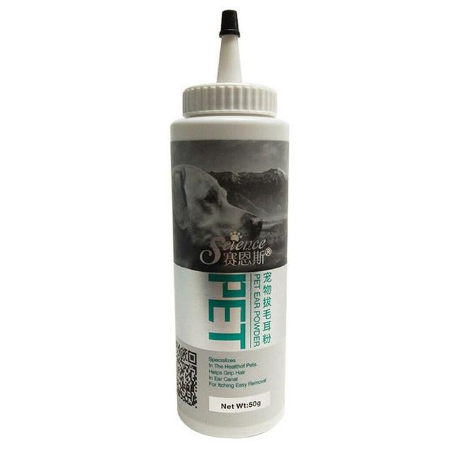 Pet Ear Powder 50g Dogs Accessories Cats Pet Ear Easy Remove Ear Hair Care Pets Products Little Cat Supplies Health Care Safe