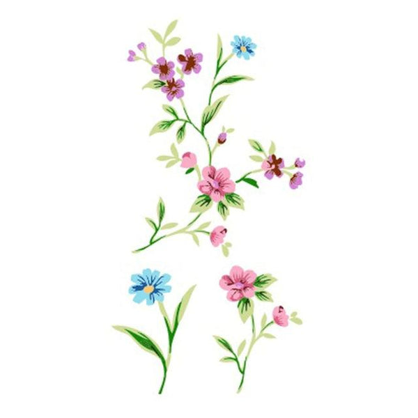 Wyuen Flower Rose Waterproof Temporary Tattoo Sticker for Adults Kids Body Art Women New Design Water Transfer Fake Tatoo P-108