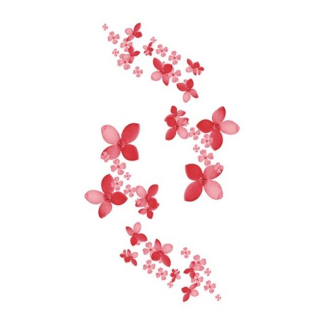 Wyuen Flower Rose Waterproof Temporary Tattoo Sticker for Adults Kids Body Art Women New Design Water Transfer Fake Tatoo P-108