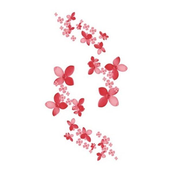 Wyuen Flower Rose Waterproof Temporary Tattoo Sticker for Adults Kids Body Art Women New Design Water Transfer Fake Tatoo P-108