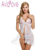 Avidlove Sexy Lace lingerie Teddies Bodysuits Erotic Lingerie Sleepwear Women Summer Sleep Dress Halter Backless Babydoll Dress