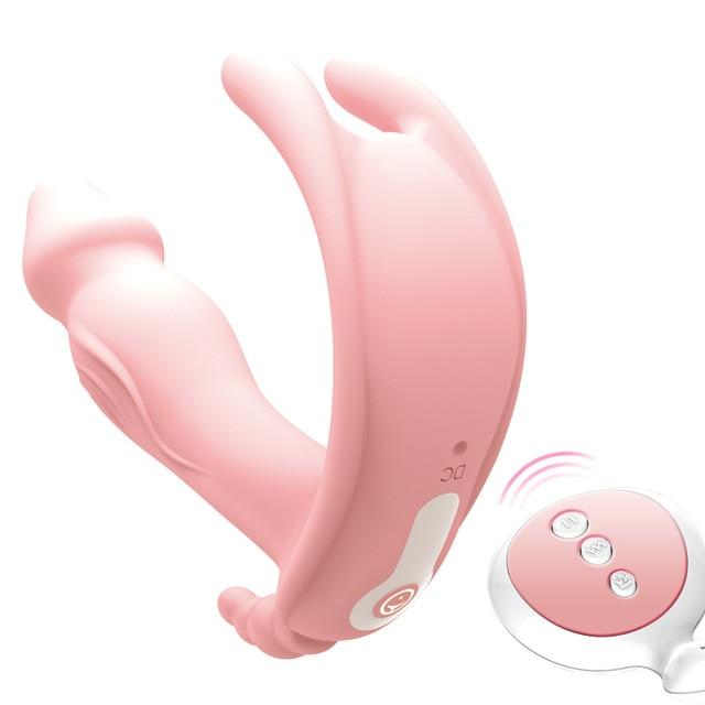 G Spot Wearable Panty Vibrator for Women couple Masturbation Vagina Clitoris Stimulate dildo vibrator Adult sex toys for woman