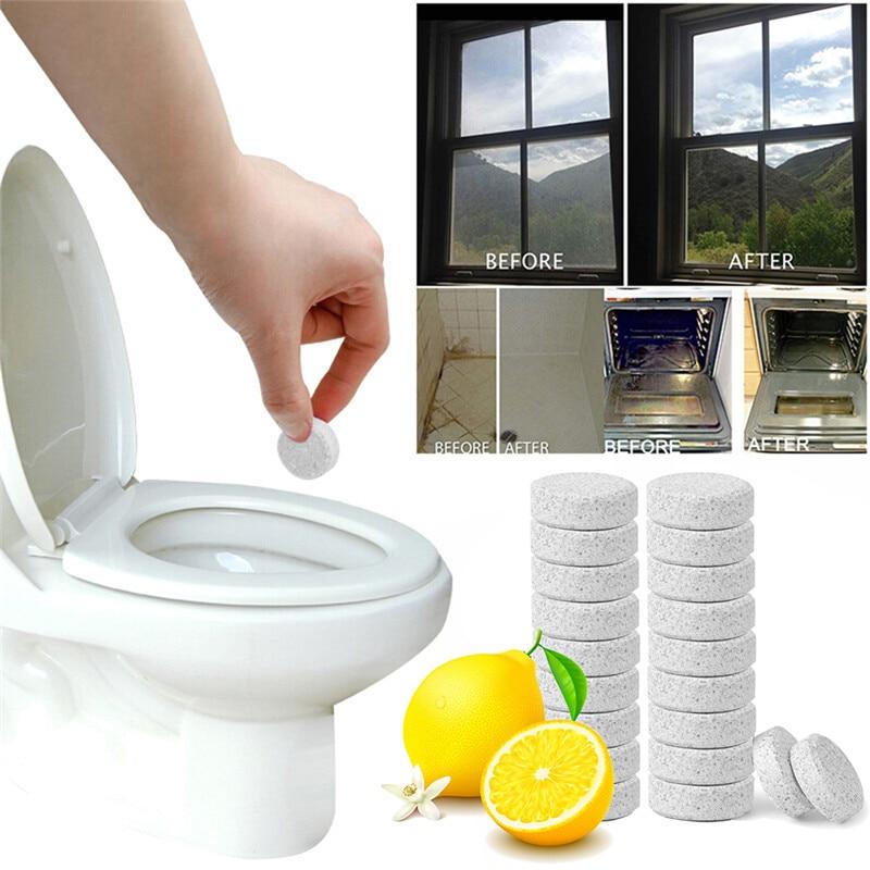 Car Accessories 1PCS=4L + lemon perfume Car Windshield Cleaning Glass Auto Window Cleaner Effervescent Concentrate Spray Cleaner