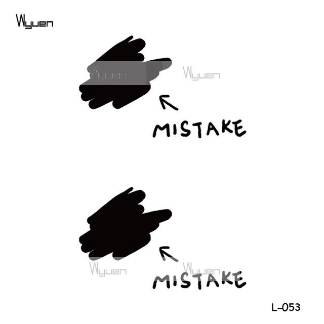 Wyuen Words Temporary Tattoo Stickers Letter Fake Tattoo for Adults Kids on Body Art Anchor Waterproof Tatoo for Man Woman L-032
