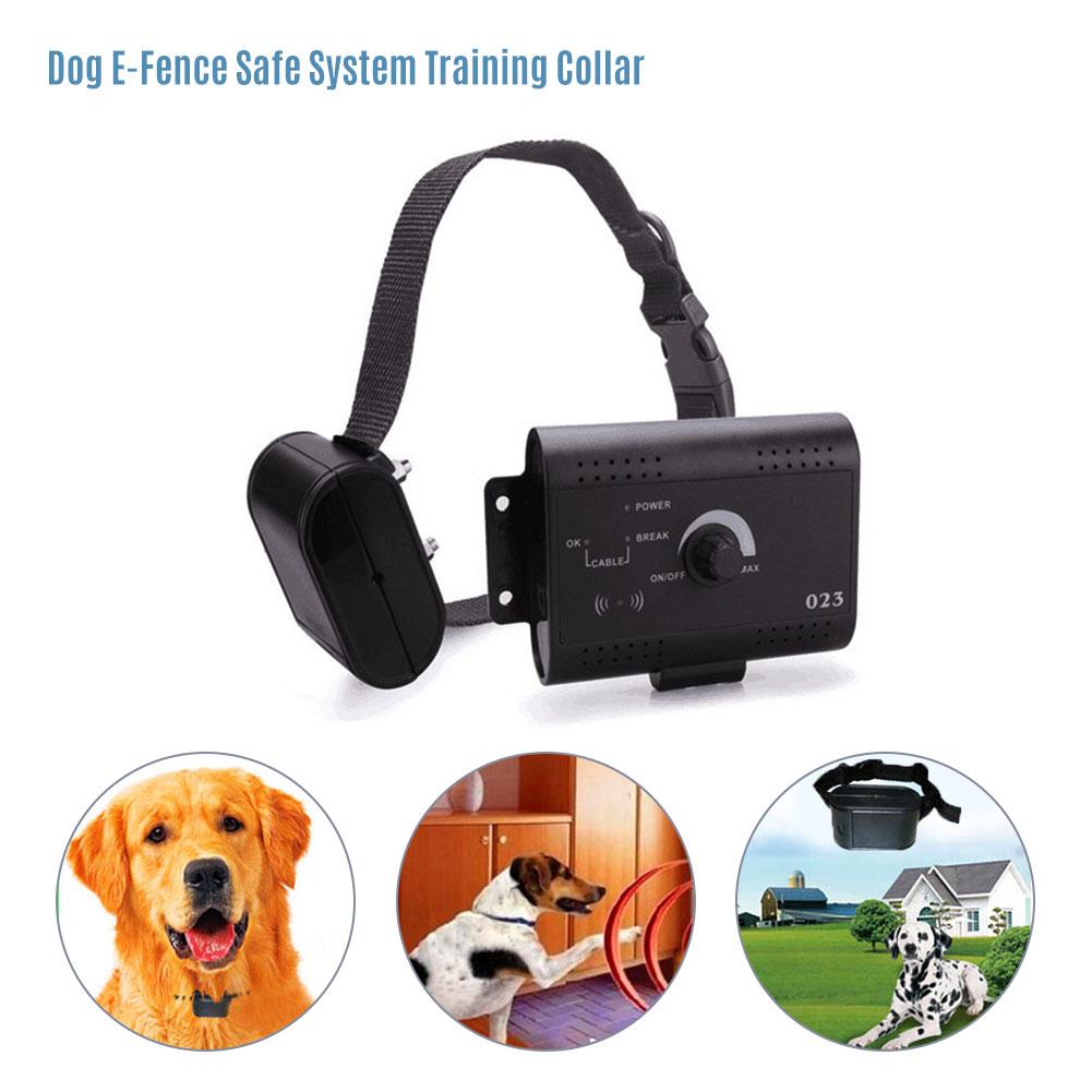 Safety Pet Dog Electric Fence With Waterproof Training Collar Buried Electric Dog Fence Containment System Train Collar Buried