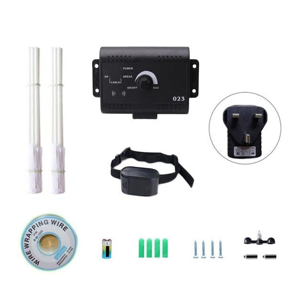 Safety Pet Dog Electric Fence With Waterproof Training Collar Buried Electric Dog Fence Containment System Train Collar Buried