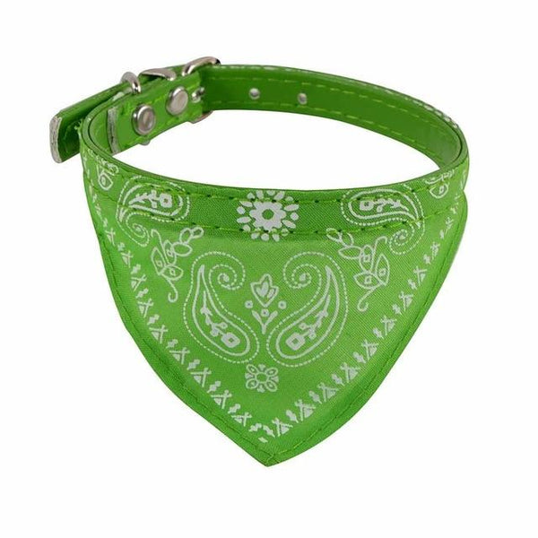 1pc Fashion Adjustable Dog Supplies Puppy Cat Neck Scarf patterns Bandana With Collar Neckerchief Pet Products Accessories #YY