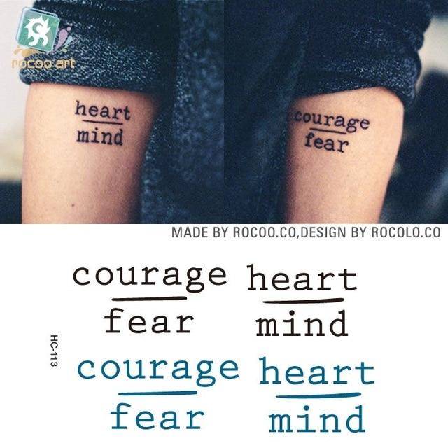 Waterproof Temporary Tattoo Sticker Black Devil Doesn't Sleep English Letters Flash Tatoo Fake Tatto Neck Wrist For Woman Men