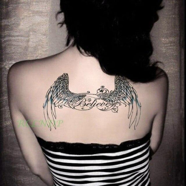Waterproof Temporary Tattoo Sticker stripe Bar code streak line Fake Tatto Flash Tatoo Back leg Abdomen Arm for  Men Women