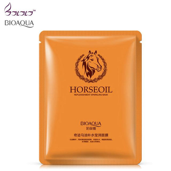 BIOAQUA Skin Care Plant Facial Mask Moisturizing Oil Control Blackhead Remover Wrapped Mask Face Mask Face Care