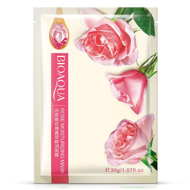 BIOAQUA Skin Care Plant Facial Mask Moisturizing Oil Control Blackhead Remover Wrapped Mask Face Mask Face Care