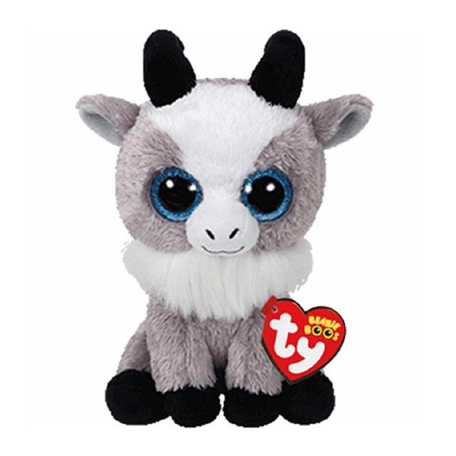 Ty Beanie Boos Plush Toy Owl Penguin Dog Giraffe Cat Raccoon Sheep Bat Cattle Plush Animal Toy Gift for Children 15cm