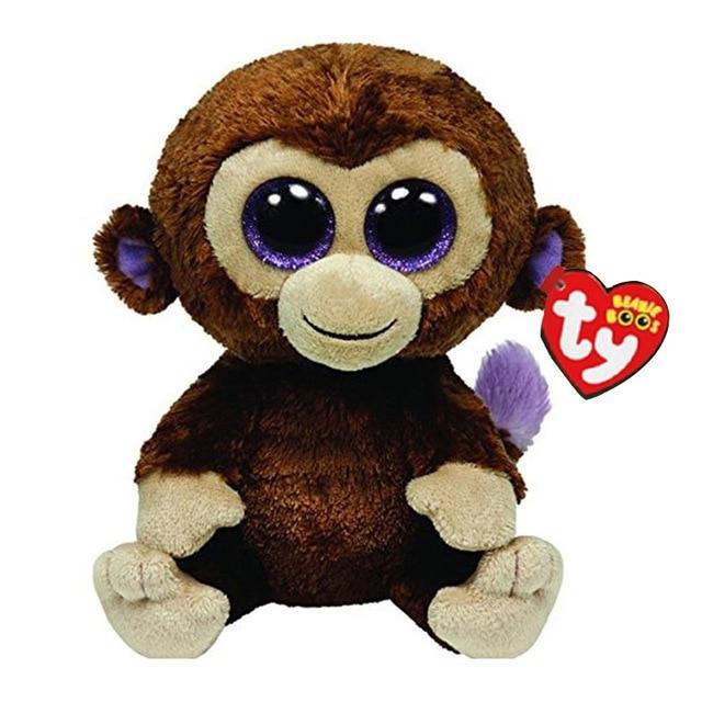 Ty Beanie Boos Plush Toy Owl Penguin Dog Giraffe Cat Raccoon Sheep Bat Cattle Plush Animal Toy Gift for Children 15cm