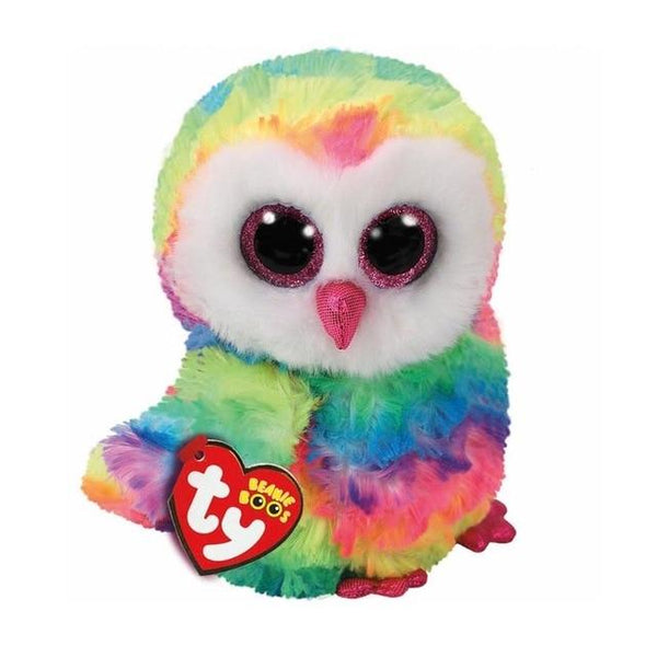 Ty Beanie Boos Plush Toy Owl Penguin Dog Giraffe Cat Raccoon Sheep Bat Cattle Plush Animal Toy Gift for Children 15cm