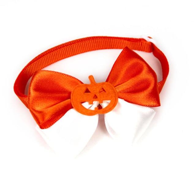 Pet Cosplay Supplies Halloween Black Bat Wings and pumpkin Witch Skull Tie for Dog Cat Funny Cosplay Costume Accessories